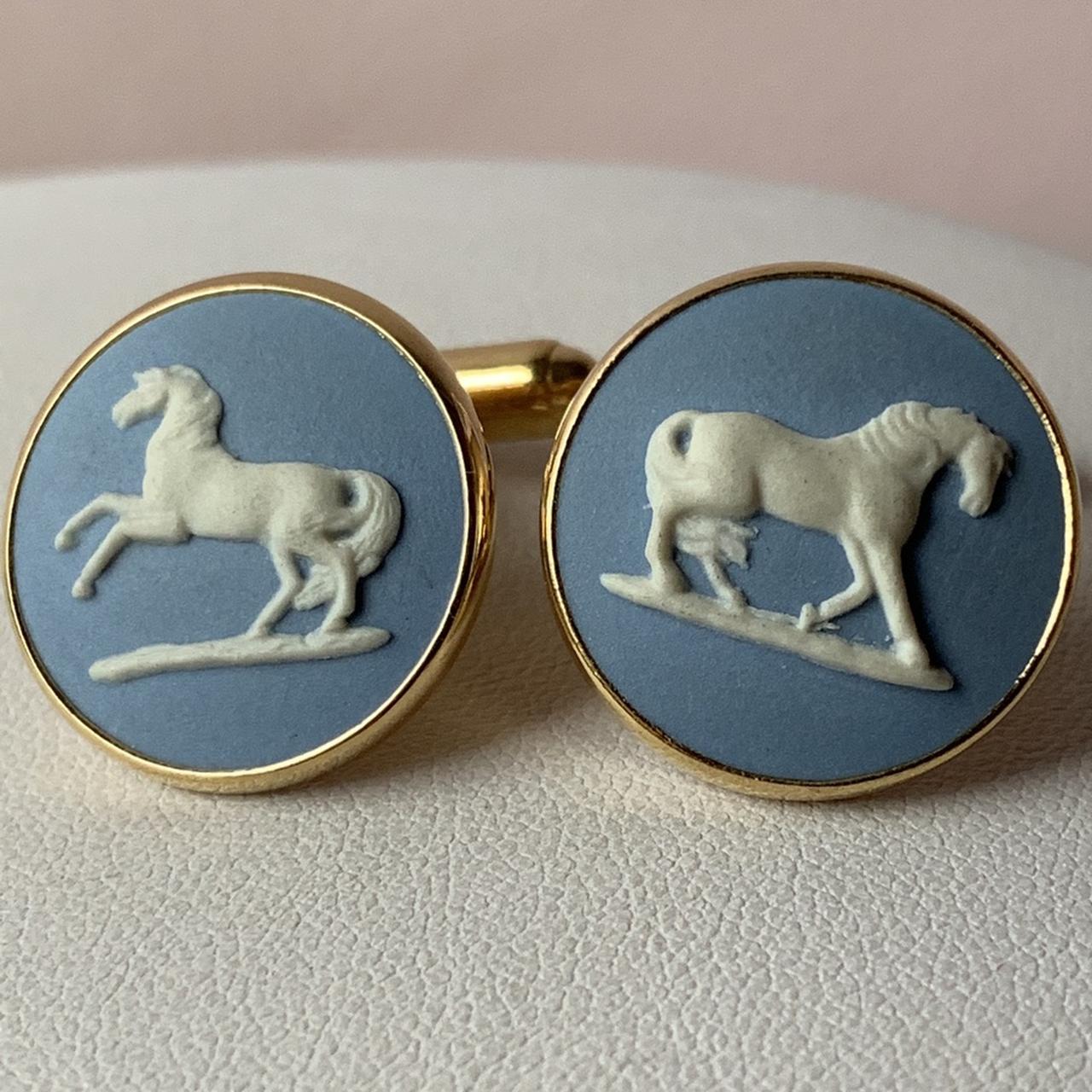Vintage Wedgwood cufflinks Vintage Wedgwood... Depop