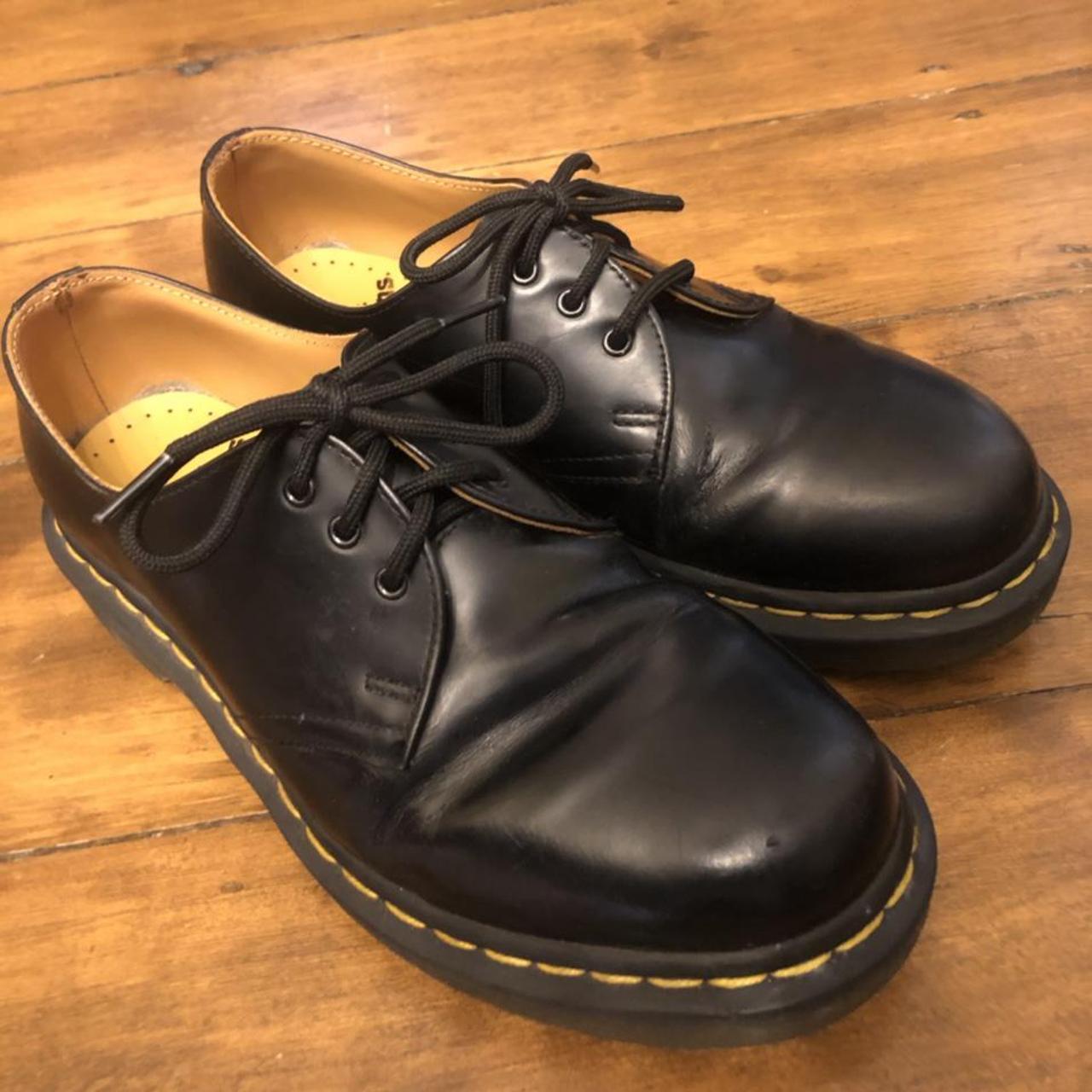 DONT BUY Dr. Martens smooth leather shoe UK men’s... - Depop