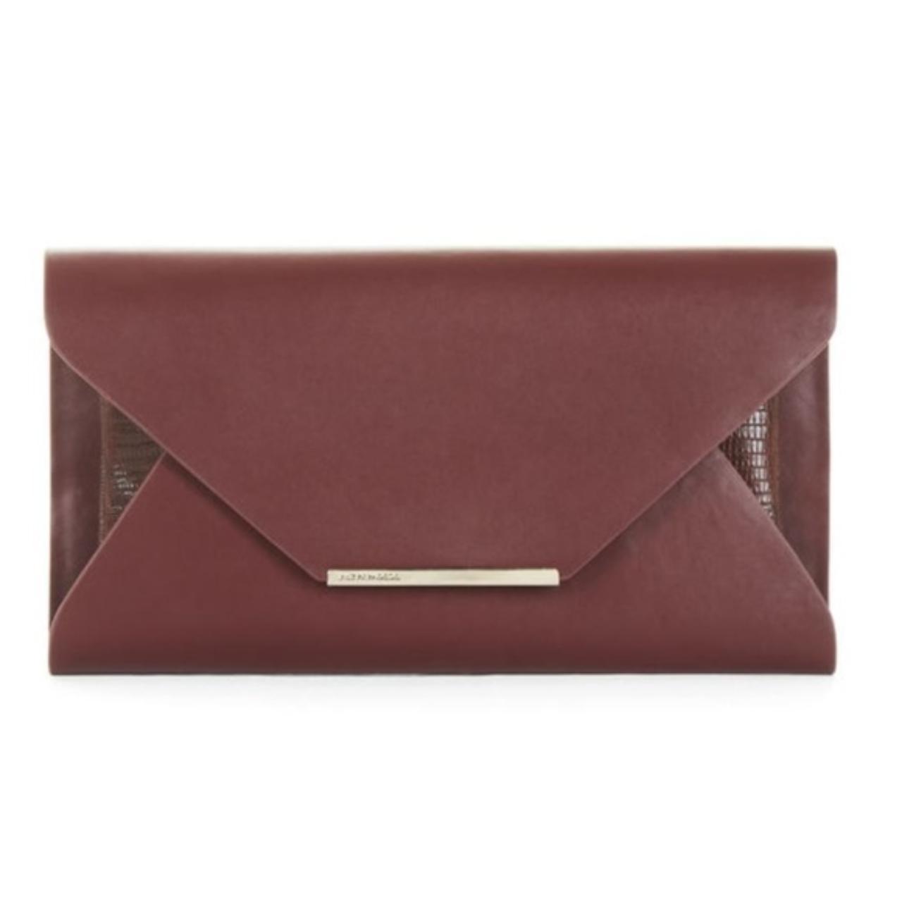 BCBGMaxAzria Envelop Clutch Hand Bag Celebrity Depop