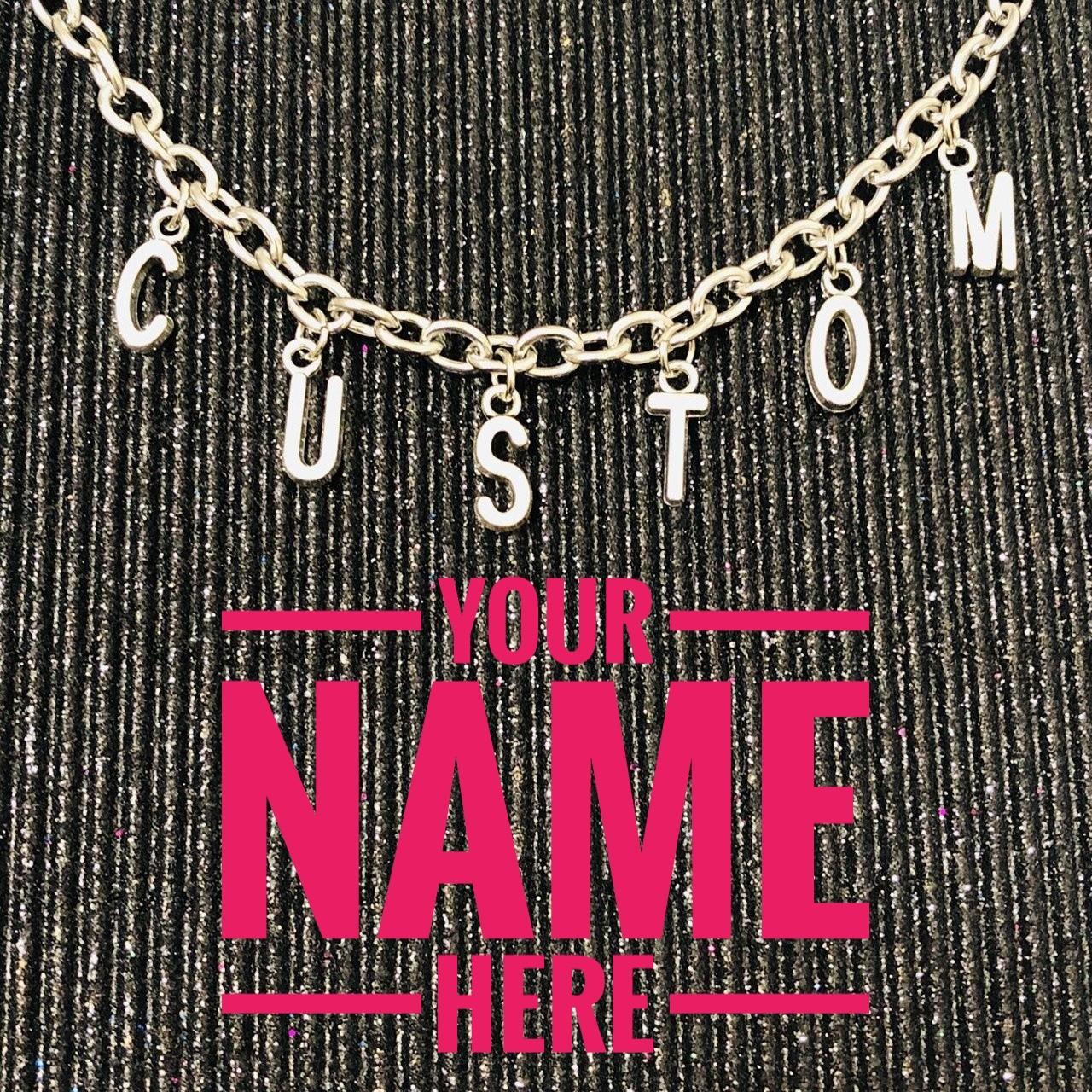 Custom Word Chokers