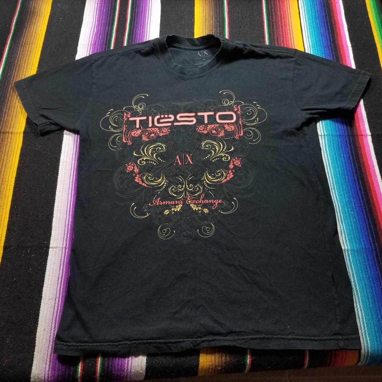 Armani Exchange Tiesto DJ T Shirt Woman Size Medium Depop