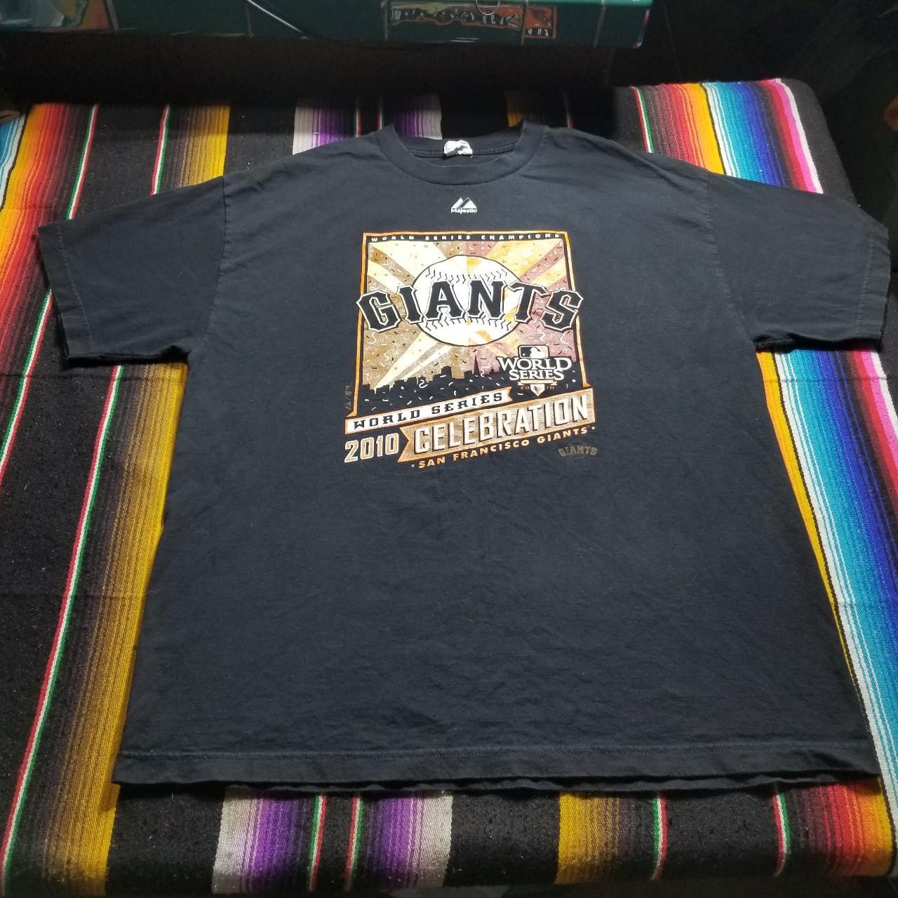 San Francisco Giants MLB 2010 World Series Champions T-Shirt - XL