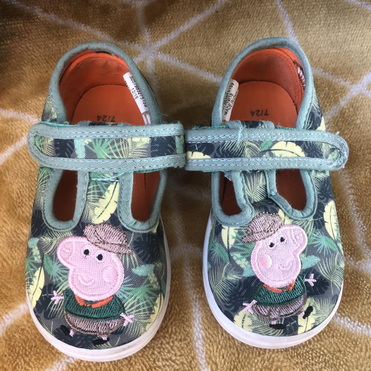 Peppa pig canvas shoes sale