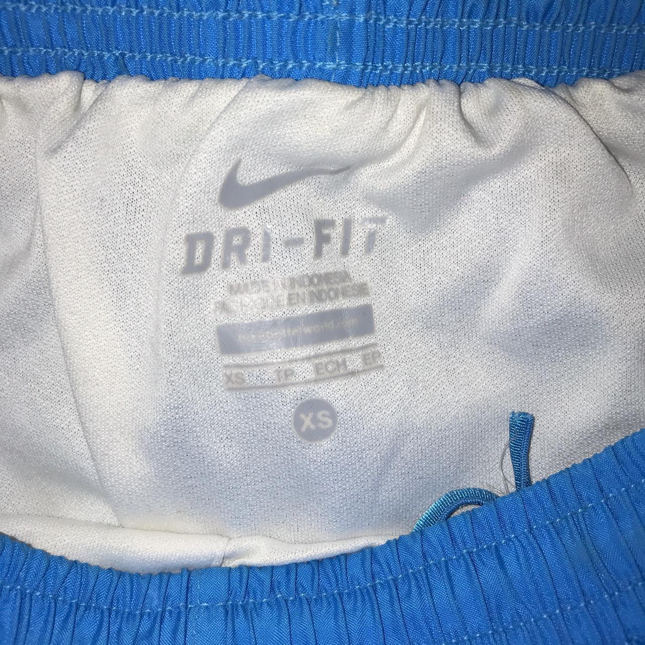 Nike woman’s Dri-fit blue gym shorts , perfect... - Depop