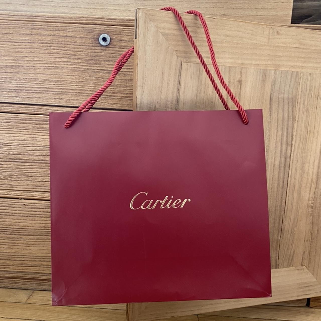 Cartier, Bags, Authentic Cartier Gift Bag With Receipt Envelope Holder