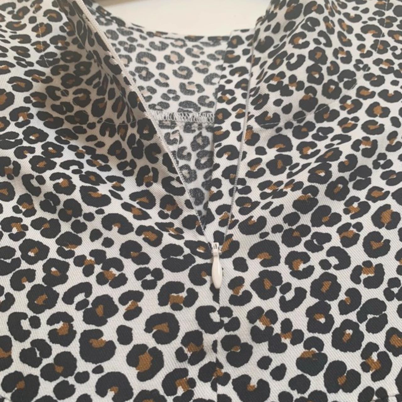 Girls ‘M&S Leopard Print Dress. Kids dress with... - Depop