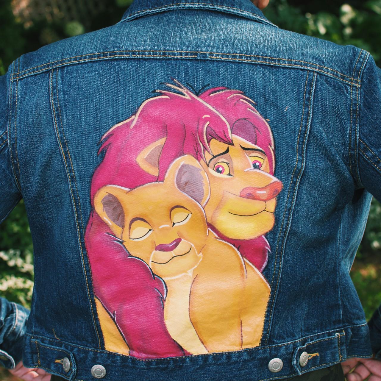 Lion king 2025 denim jacket