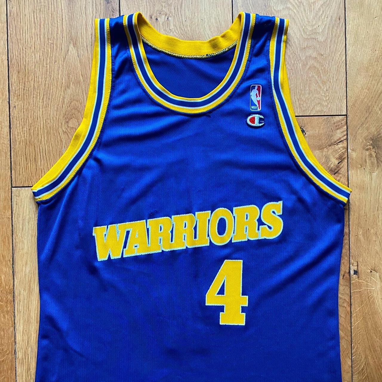 Chris Webber, Golden State Warriors, 1993-1994 Away - Depop