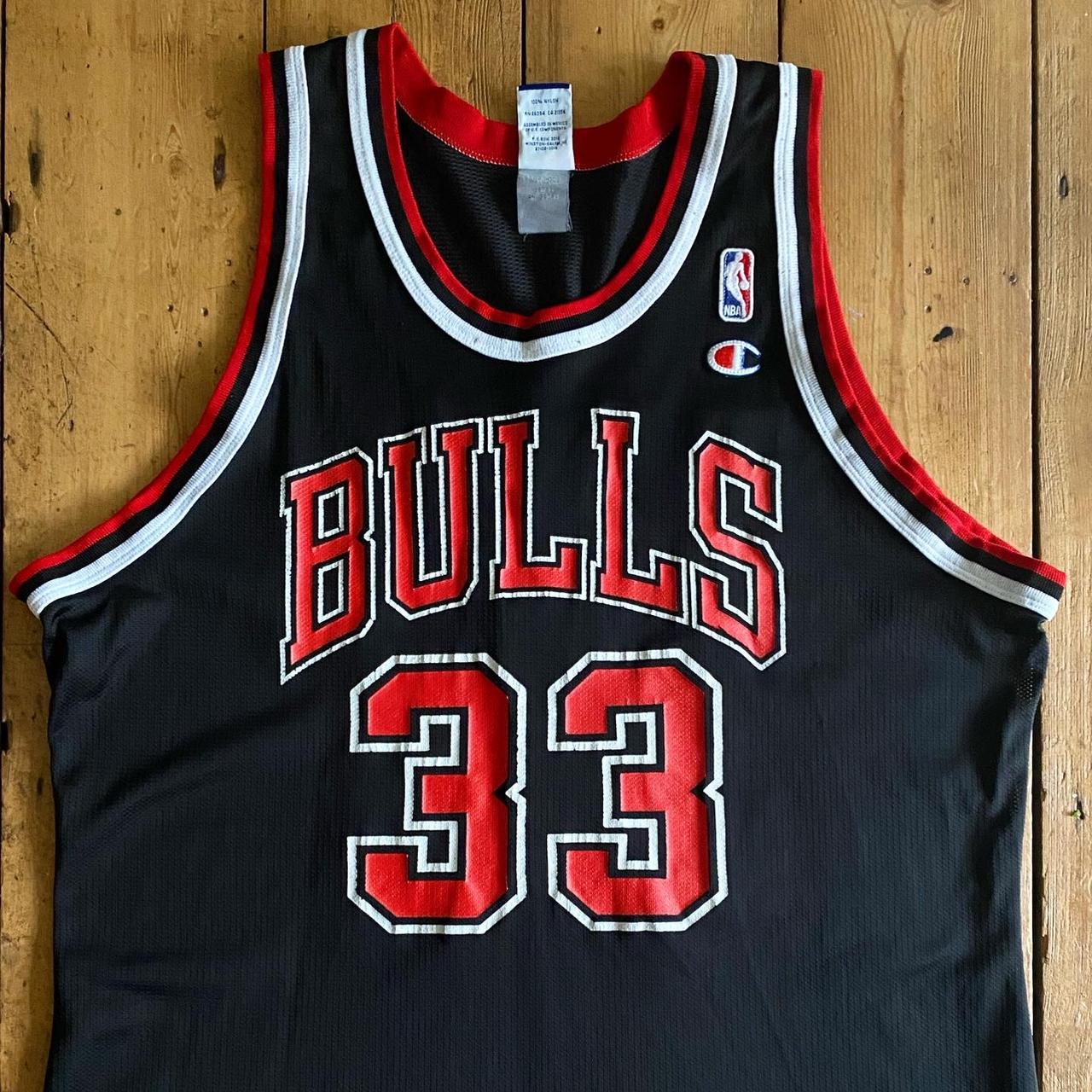 Scottie Pippen, Chicago Bulls, 1997-98 Alternate - Depop