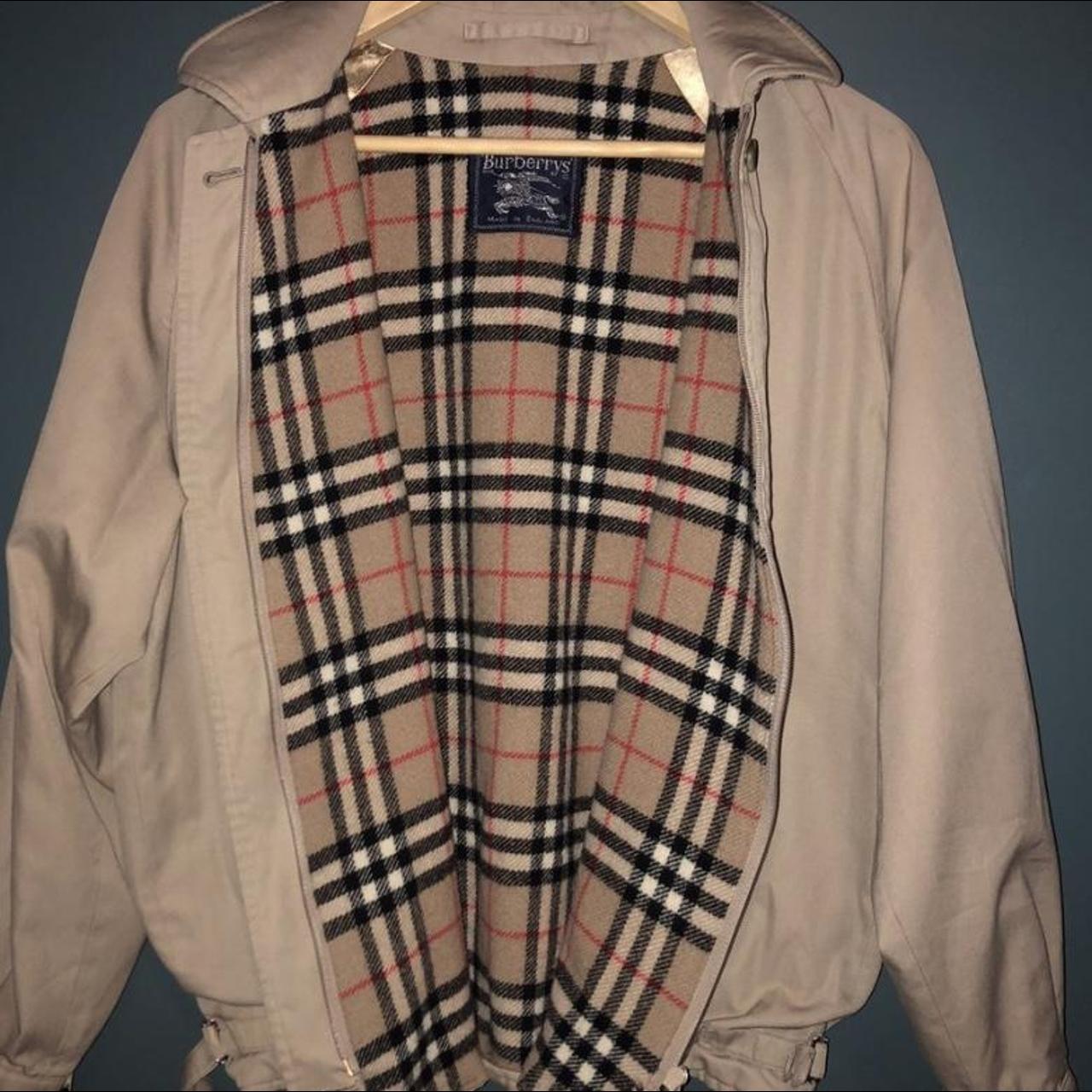 burberry jacket small