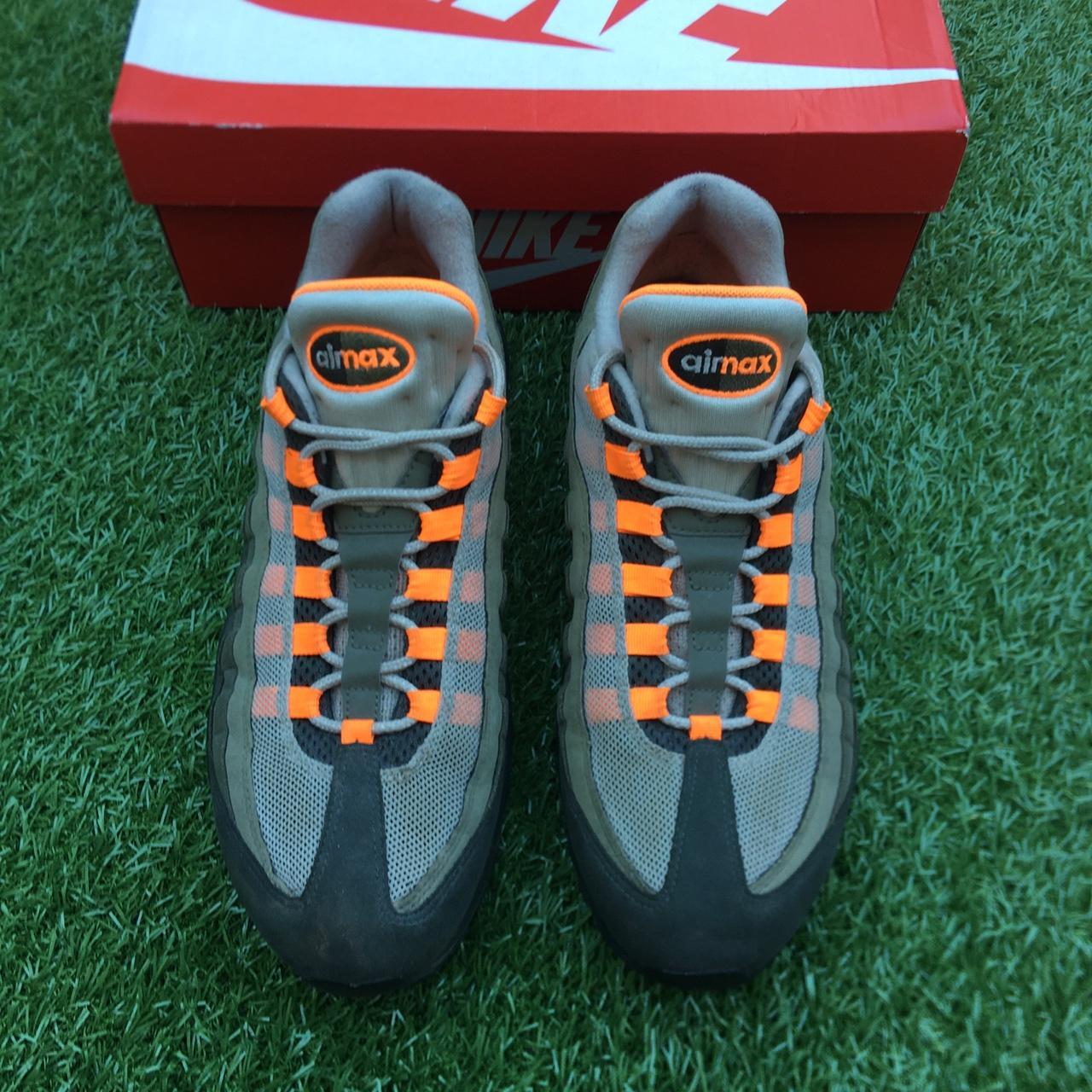 air max 95 olive orange