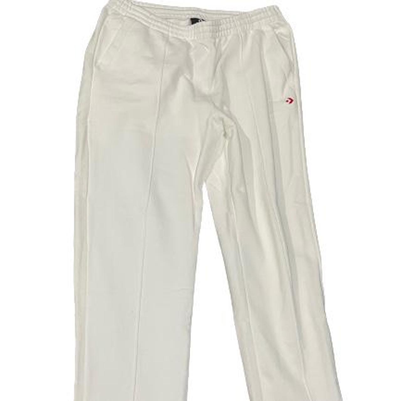 Converse Men's White and Red Joggers-tracksuits