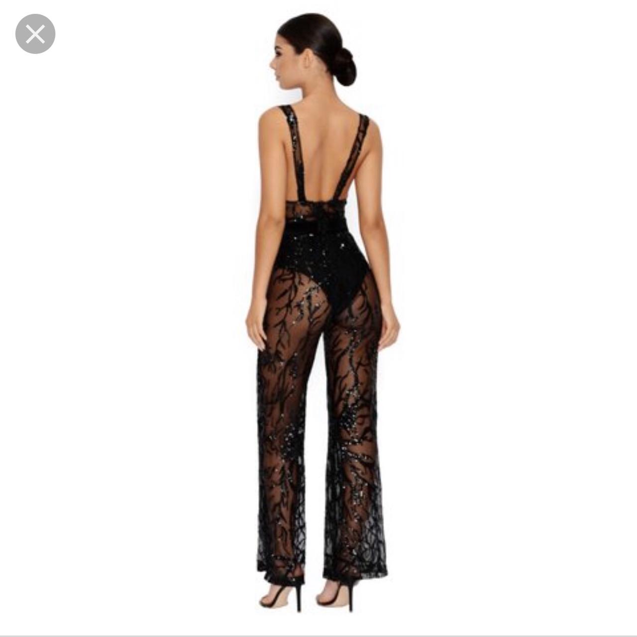 Oh polly glitter jumpsuit on sale