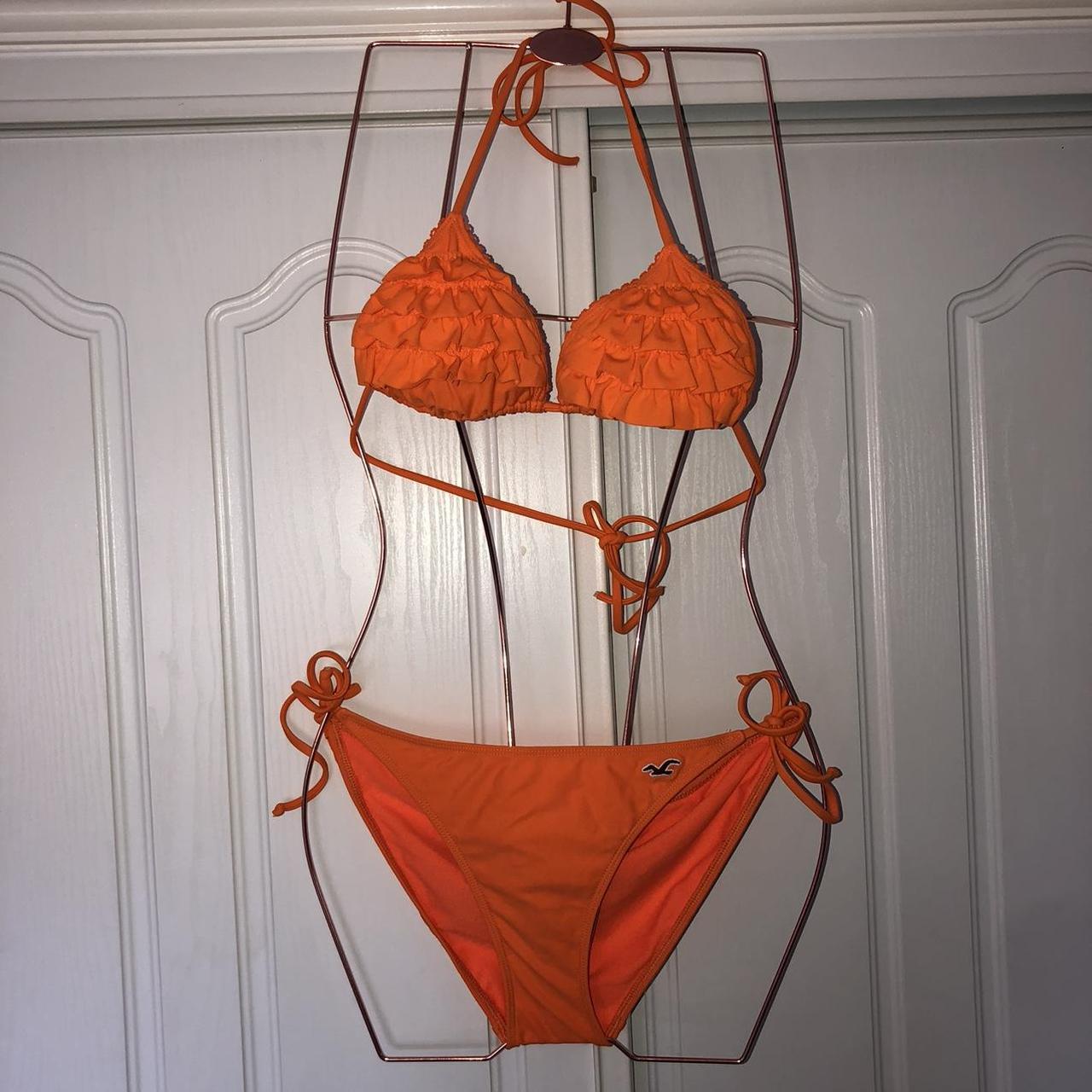 Hollister 2025 orange bikini