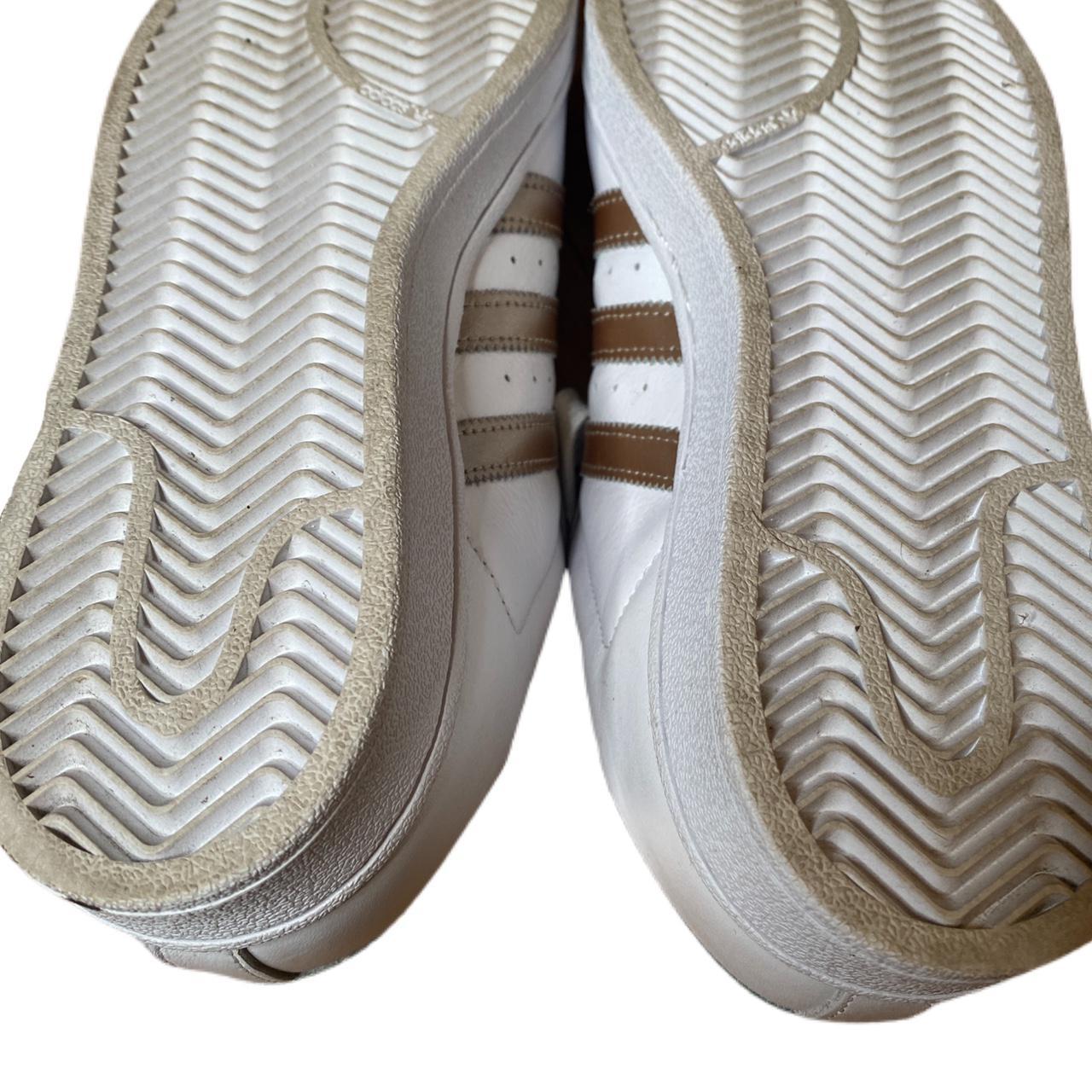 Product Image 4 - Adidas superstar white and gold