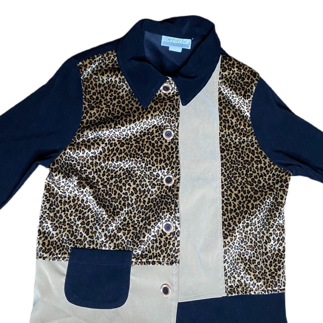 Product Image 2 - Vintage cheetah color block blazer