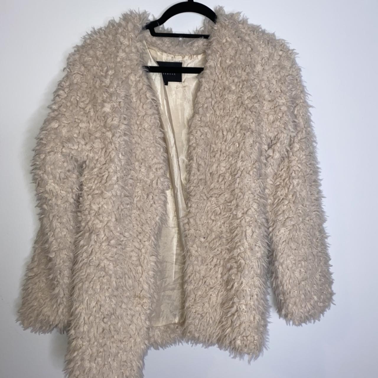 JIWISSI'S 2020 Angora LV (Louis Vuitton) Fur Coat - Depop