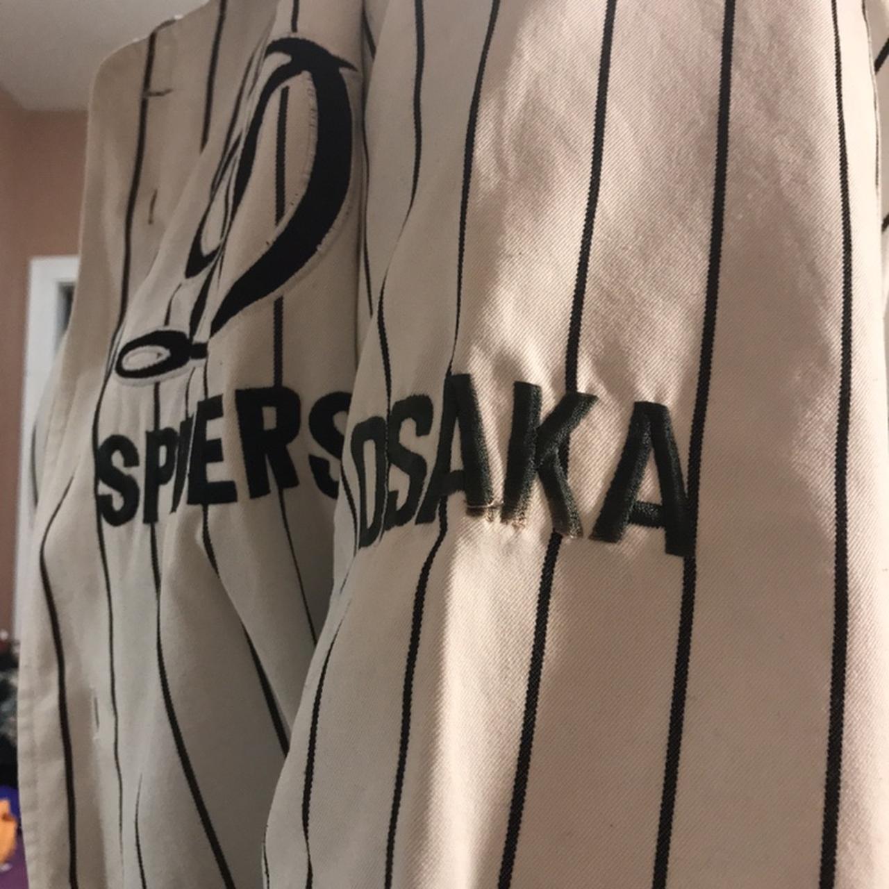 Vintage professional Japanese baseball jersey- - Depop