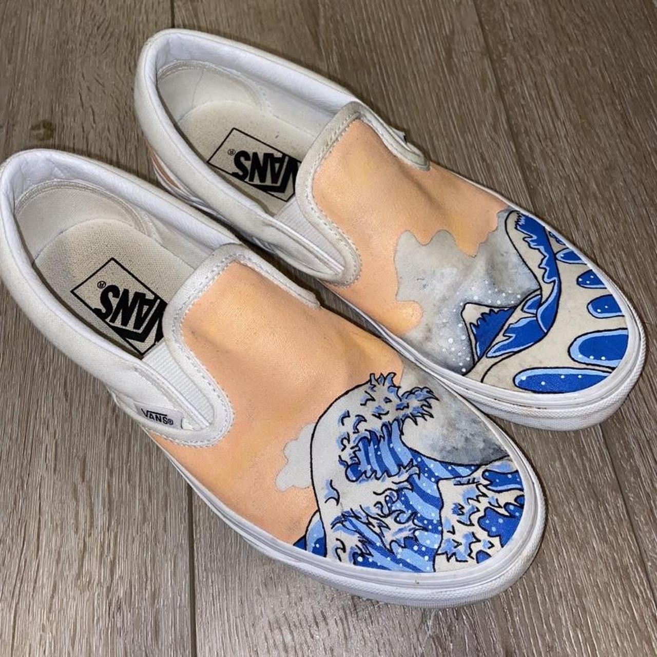 Vans Custom Shoe Design - The Great Wave