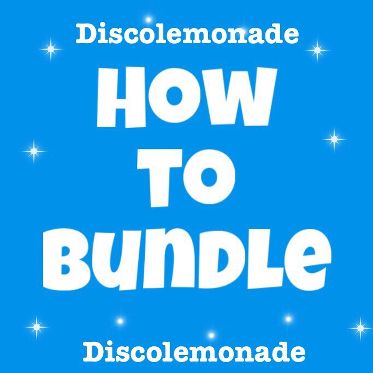 🌟How to bundle multiple items

    ✨ Bundle to get... - Depop