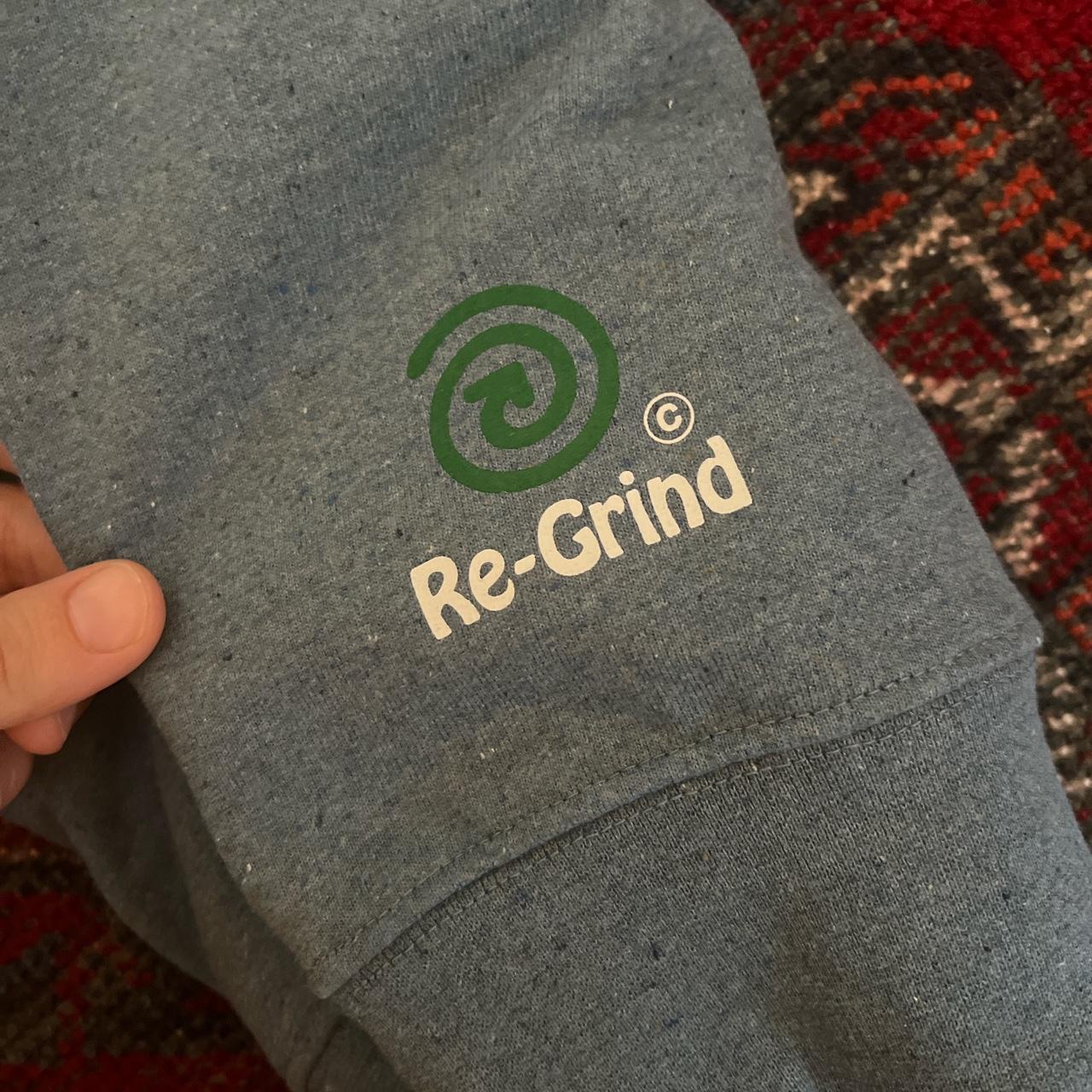 Online Ceramics x TNF Blue Regrind Hoodie, Men’s... Depop