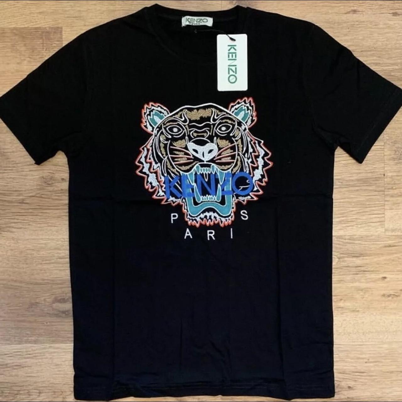 Kenzo embroidered online tiger t shirt