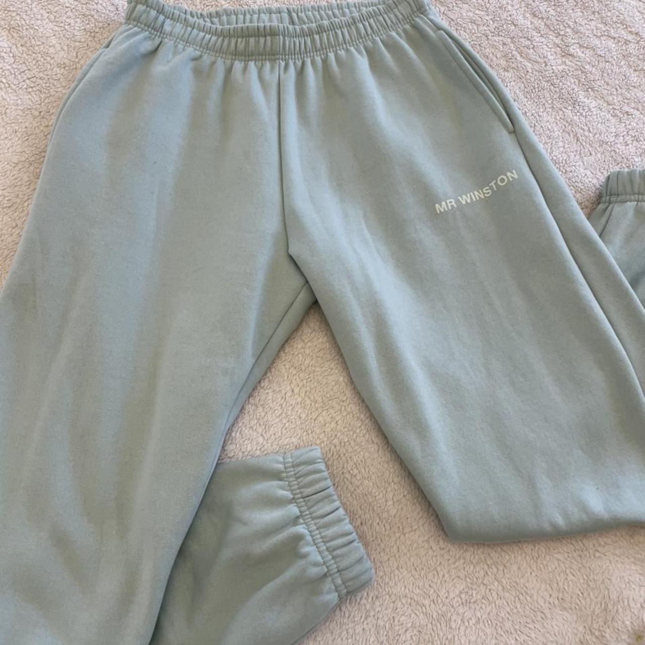 Mr Winston Women's Green Joggers-tracksuits | Depop