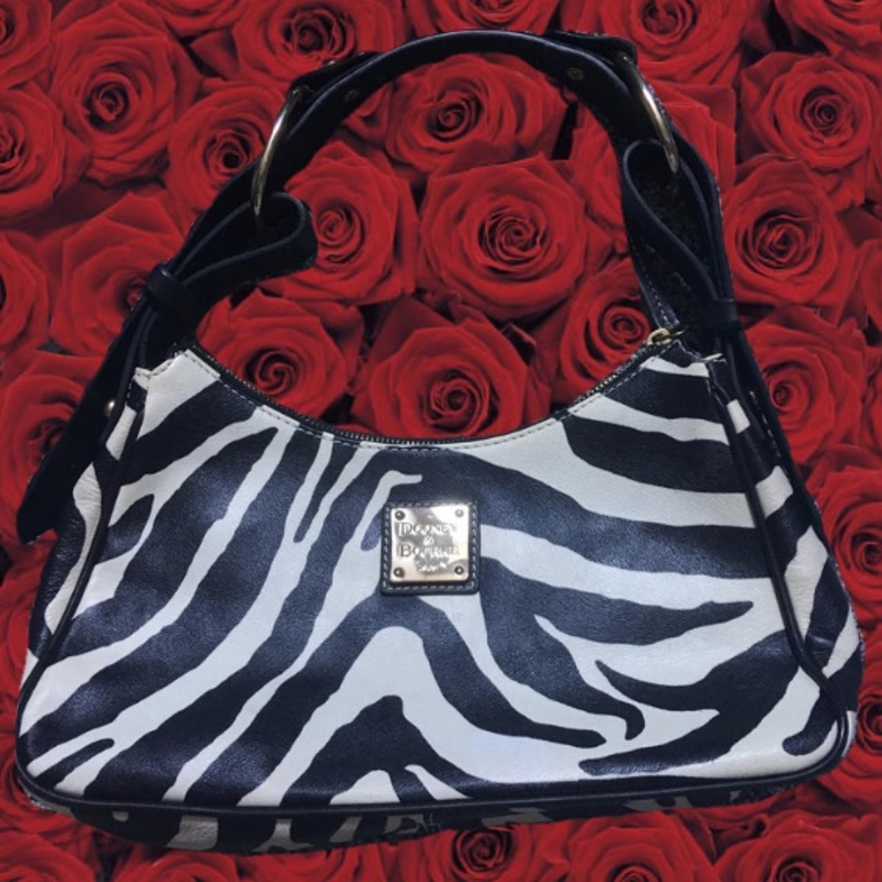 Dooney and discount bourke zebra bag