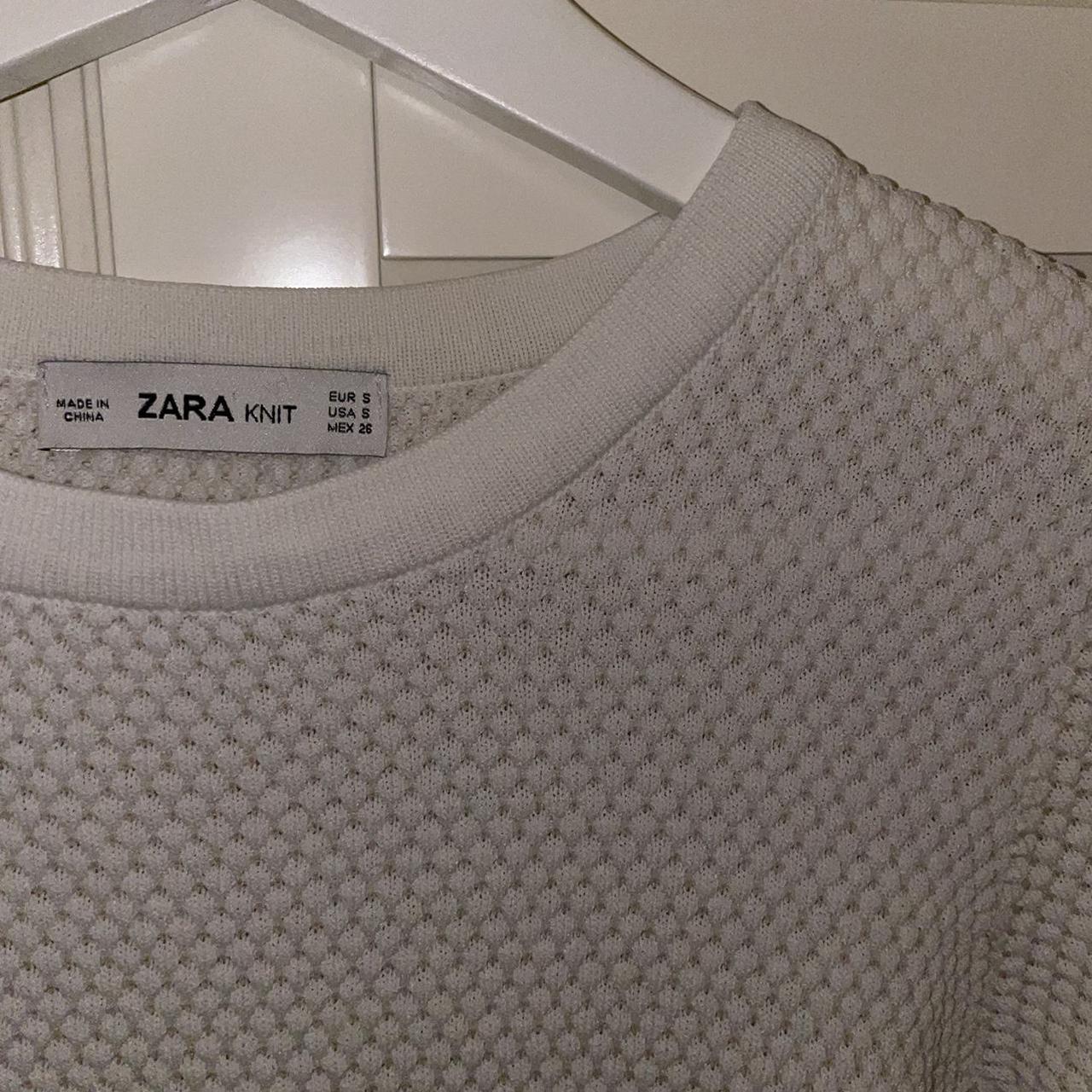Product Image 2 - Zara cream waffle knit jumper
Size: