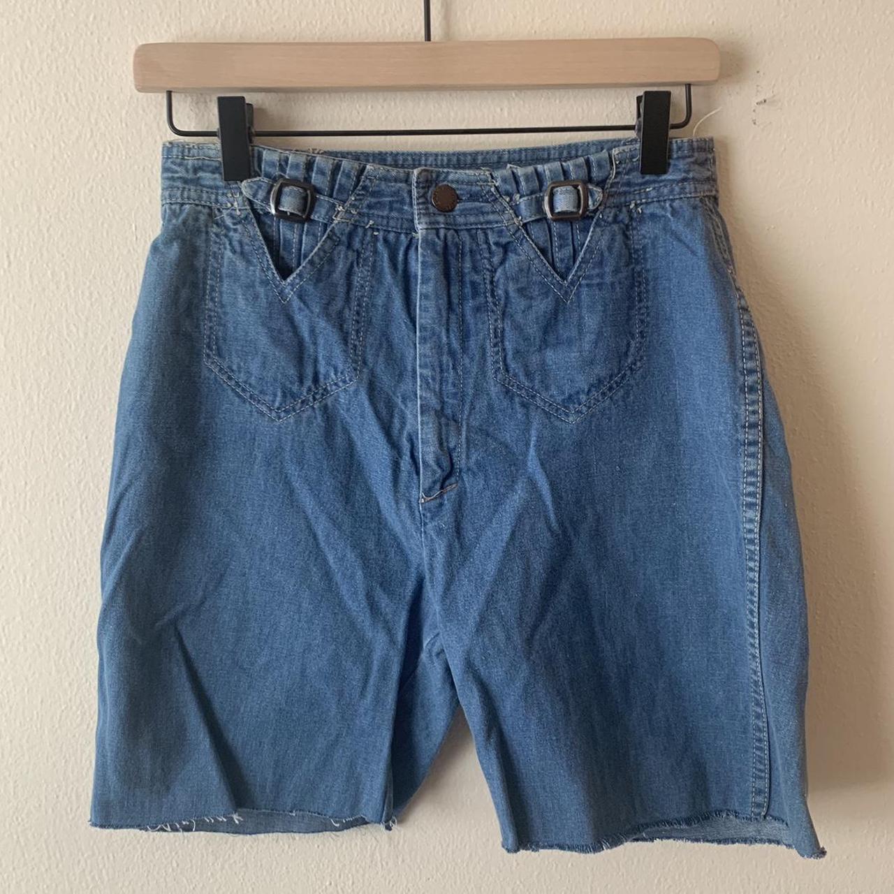 Women's Blue Shorts | Depop