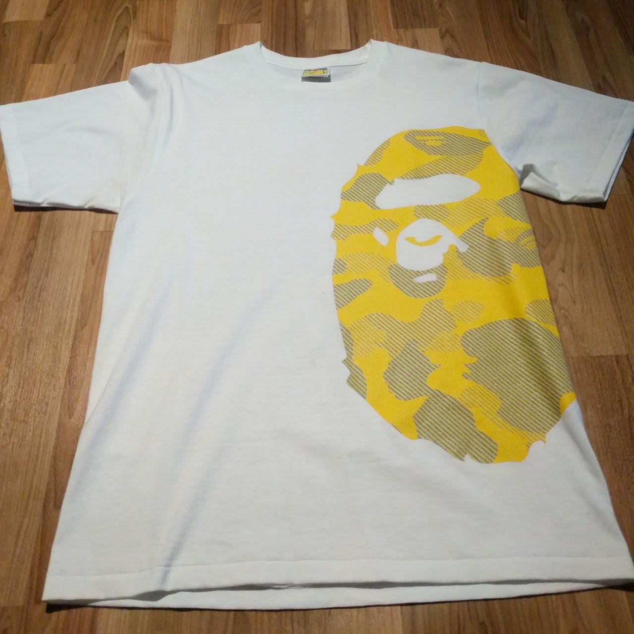 bape logo t shirt