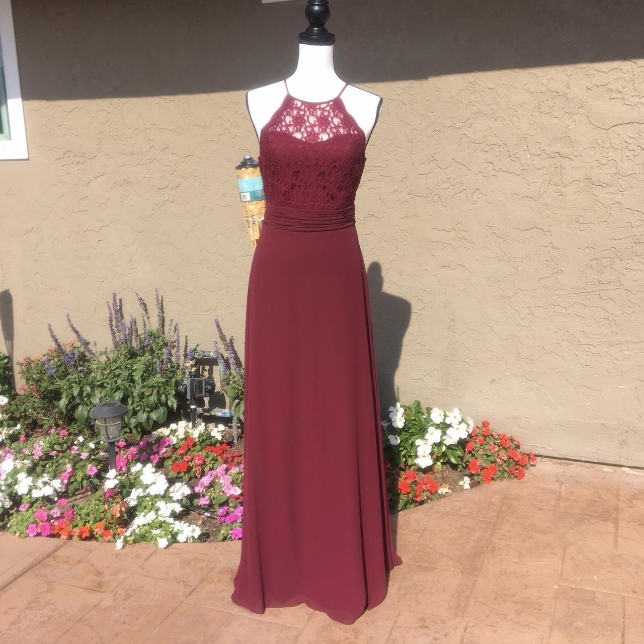 Bill levkoff wine dress best sale