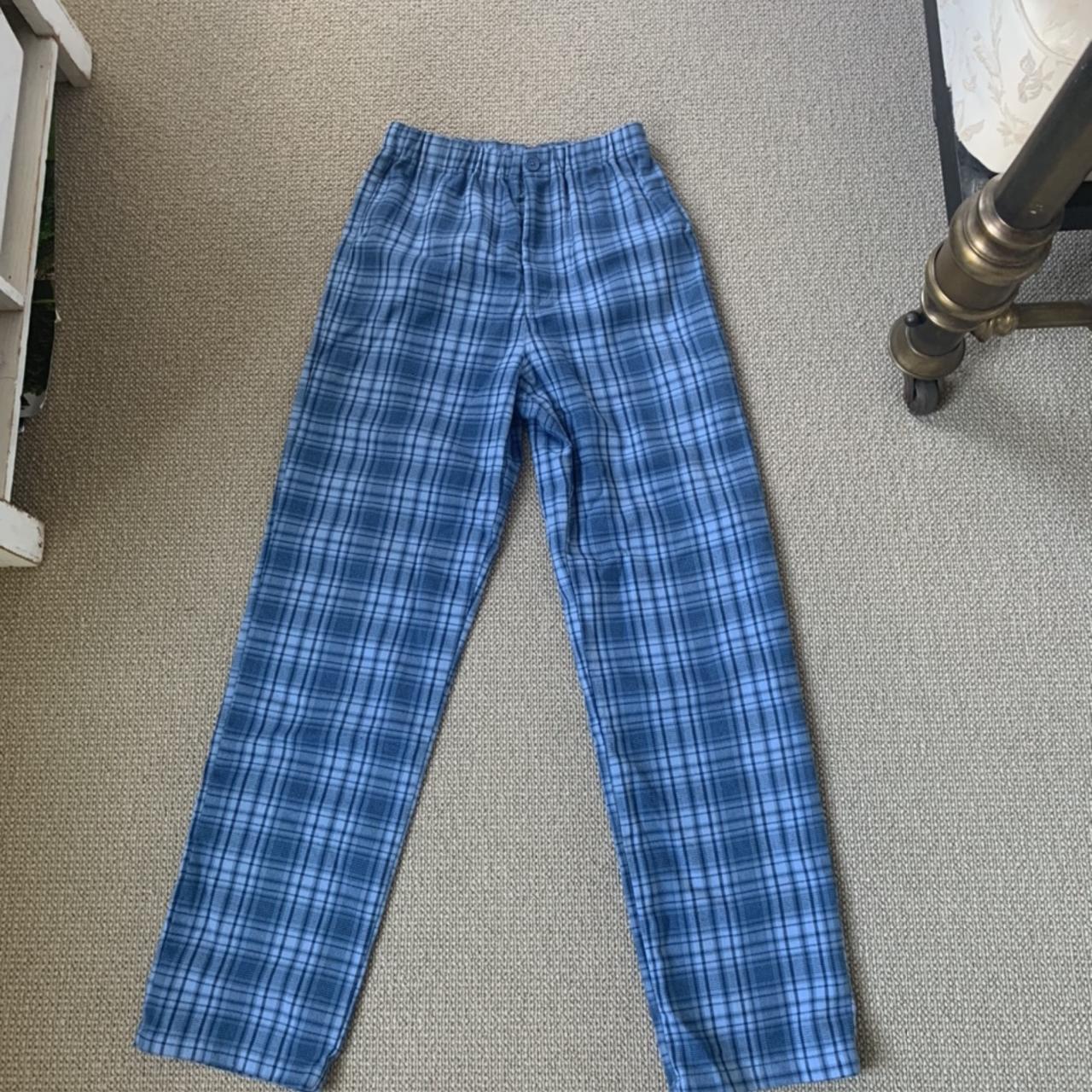 Rare pinstripe brandy Melville trousers, open to offers - Depop