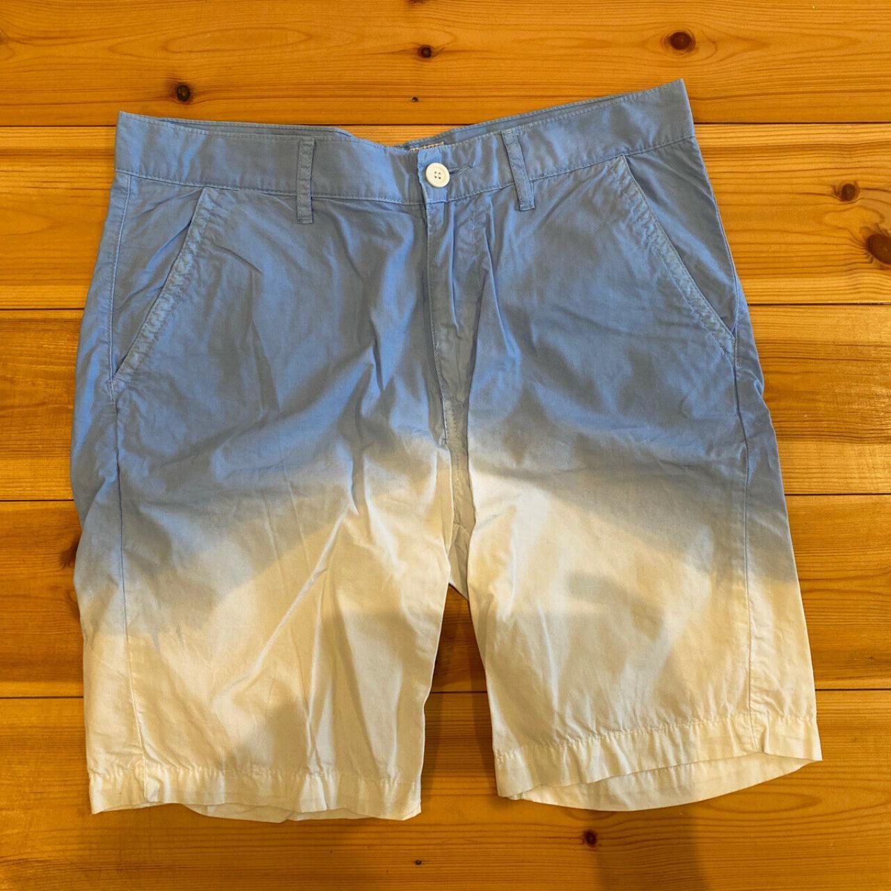 Men's Blue and White Shorts | Depop