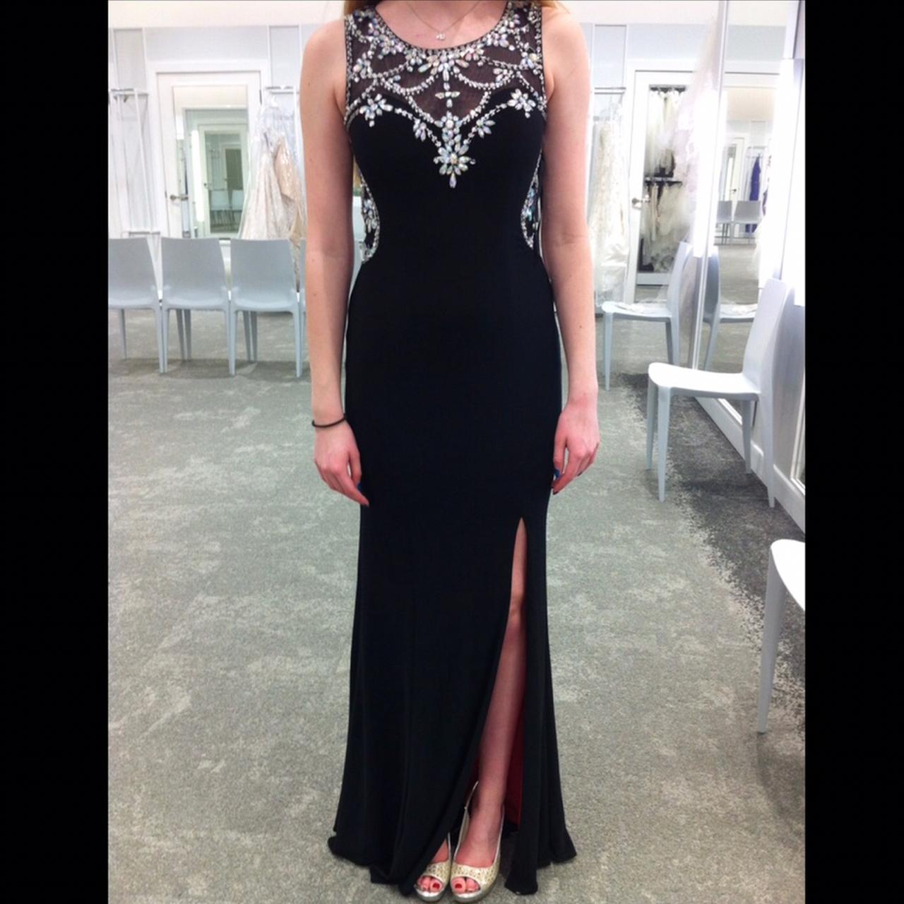 black prom dress size 6