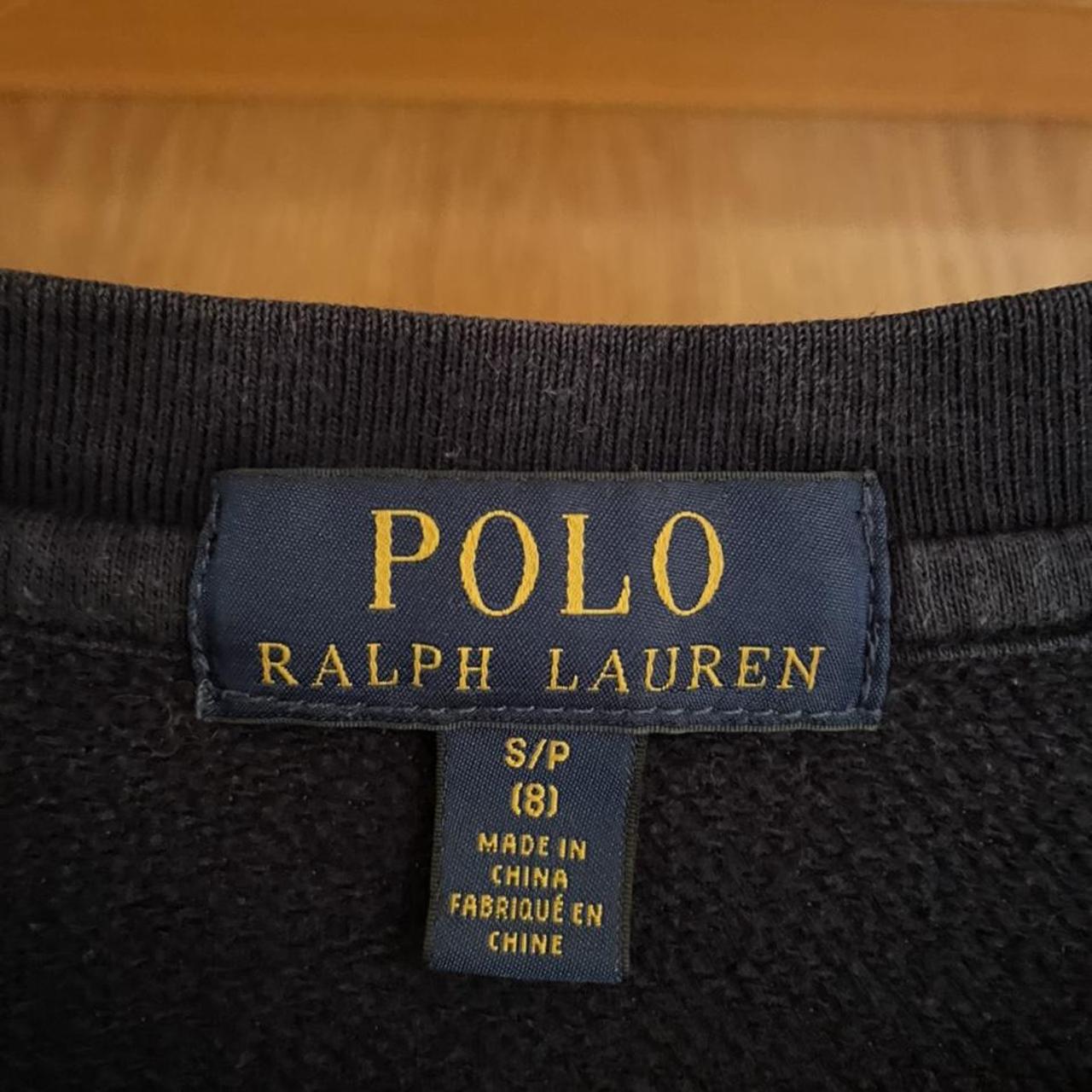 Children’s Ralph Lauren long sleeved, navy... - Depop