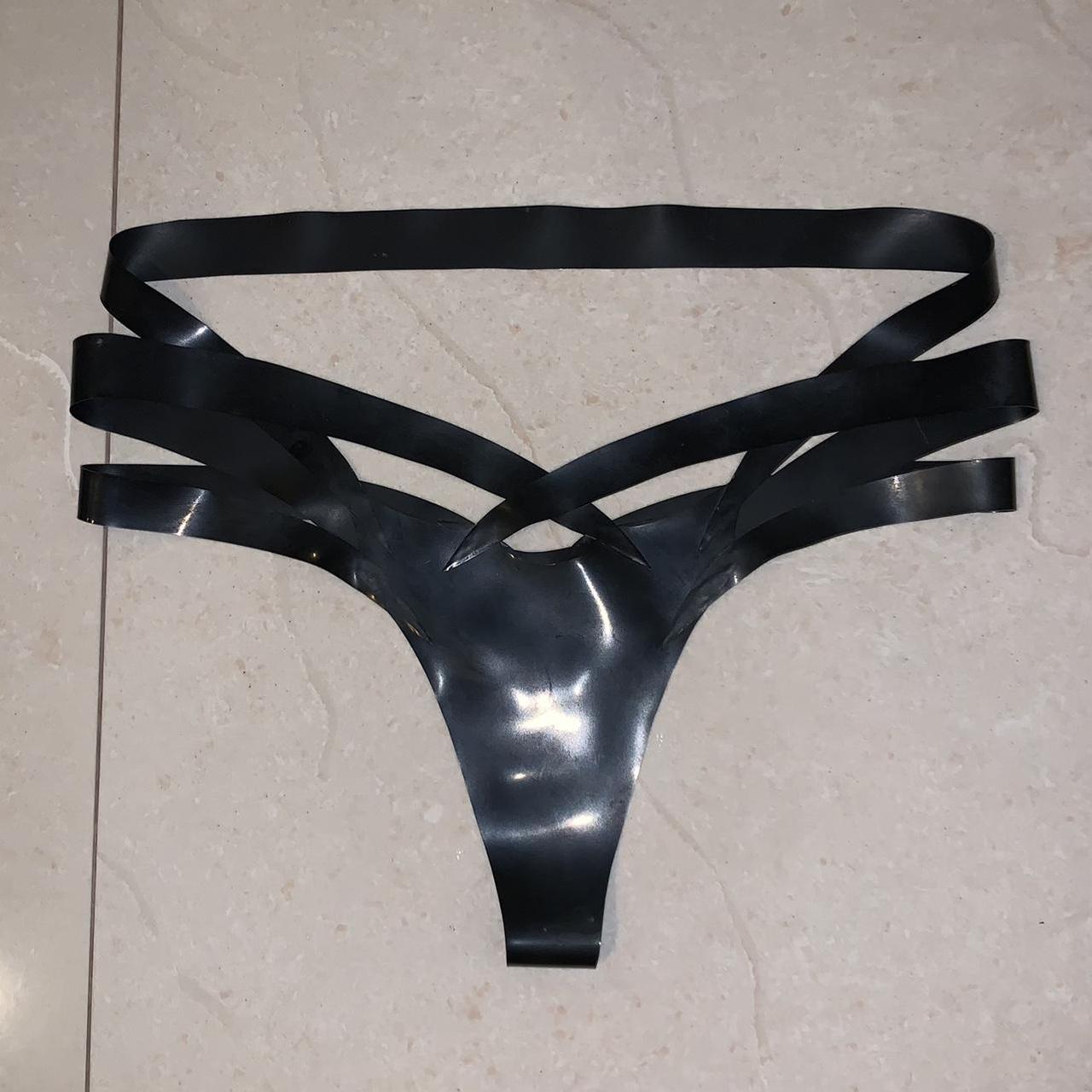 Strapped Custom Latex Underwear Once purchased we... - Depop