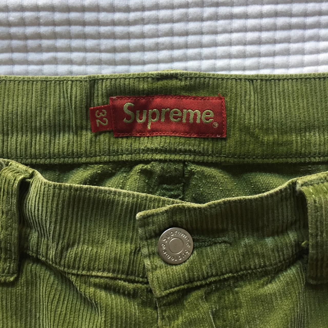 supreme double knee corduroy