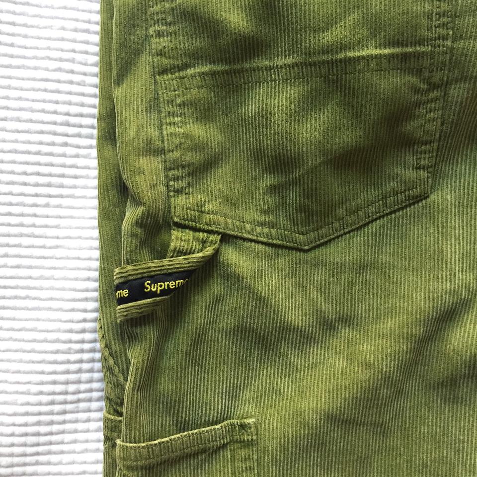 SALE FROM 280 to 180€ Supreme double knee corduroy - Depop