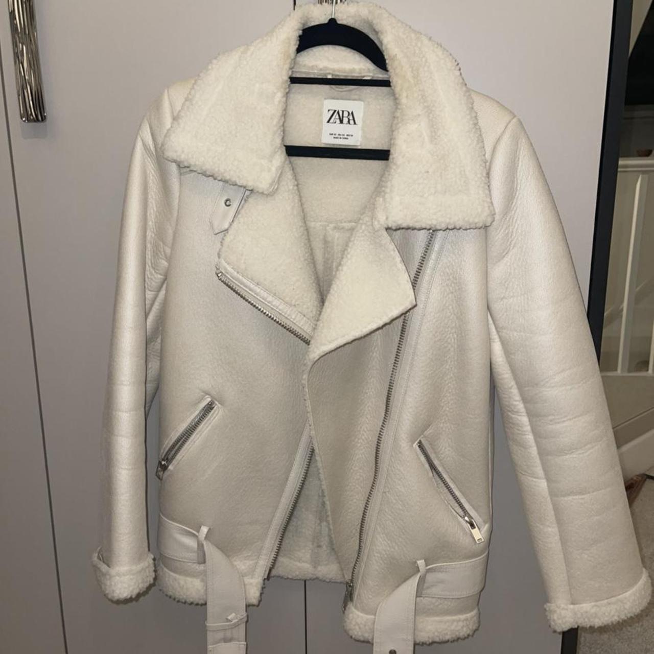 zara teddy bear coat ebay