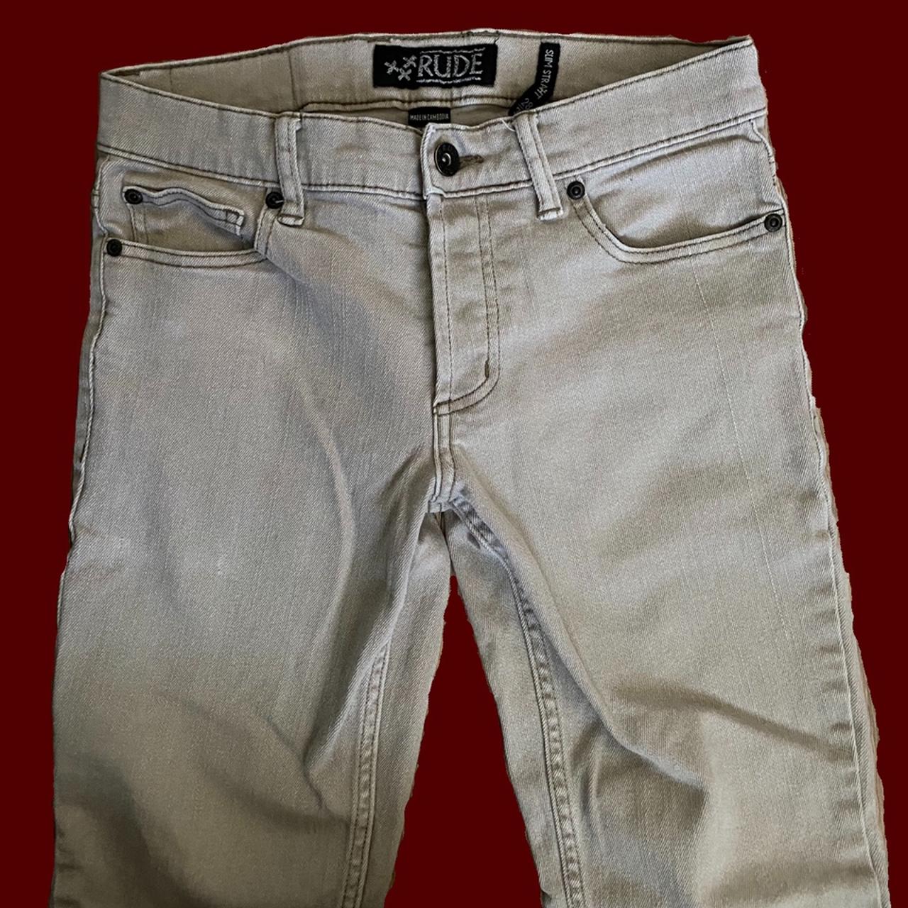 Product Image 2 - Slim straight beige jeans from