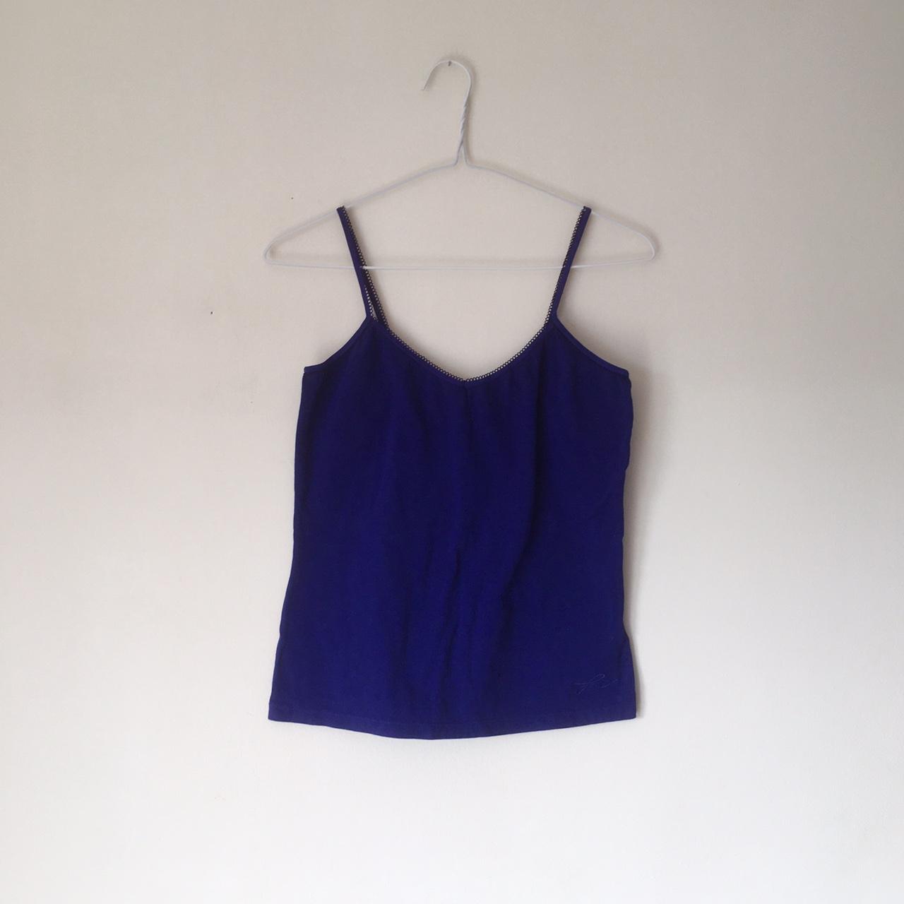 French Connection size Medium royal blue cami top.... - Depop