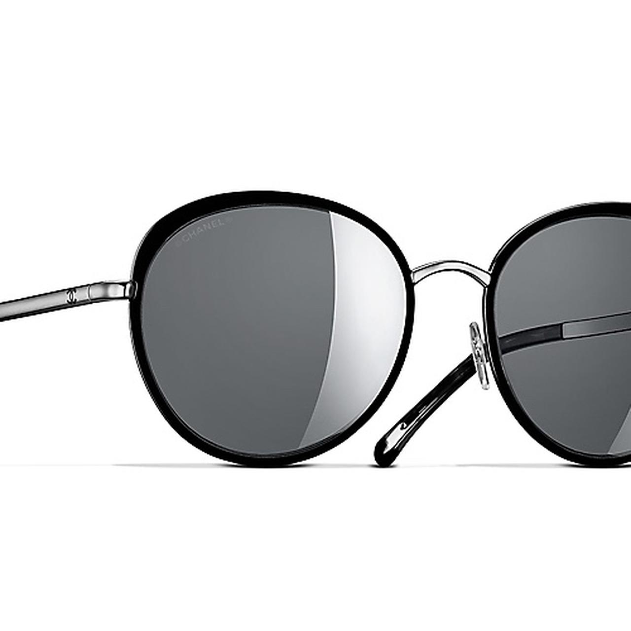 Chanel oversized round sunglasses CH4206,