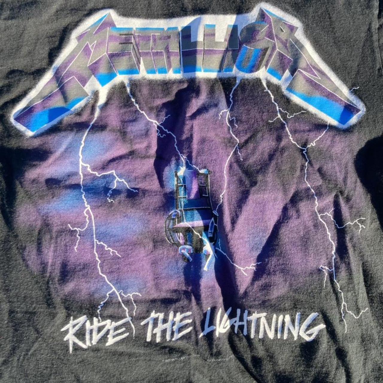 Metallica Ride The Lightning ⚡️ Made in 2007 Depop