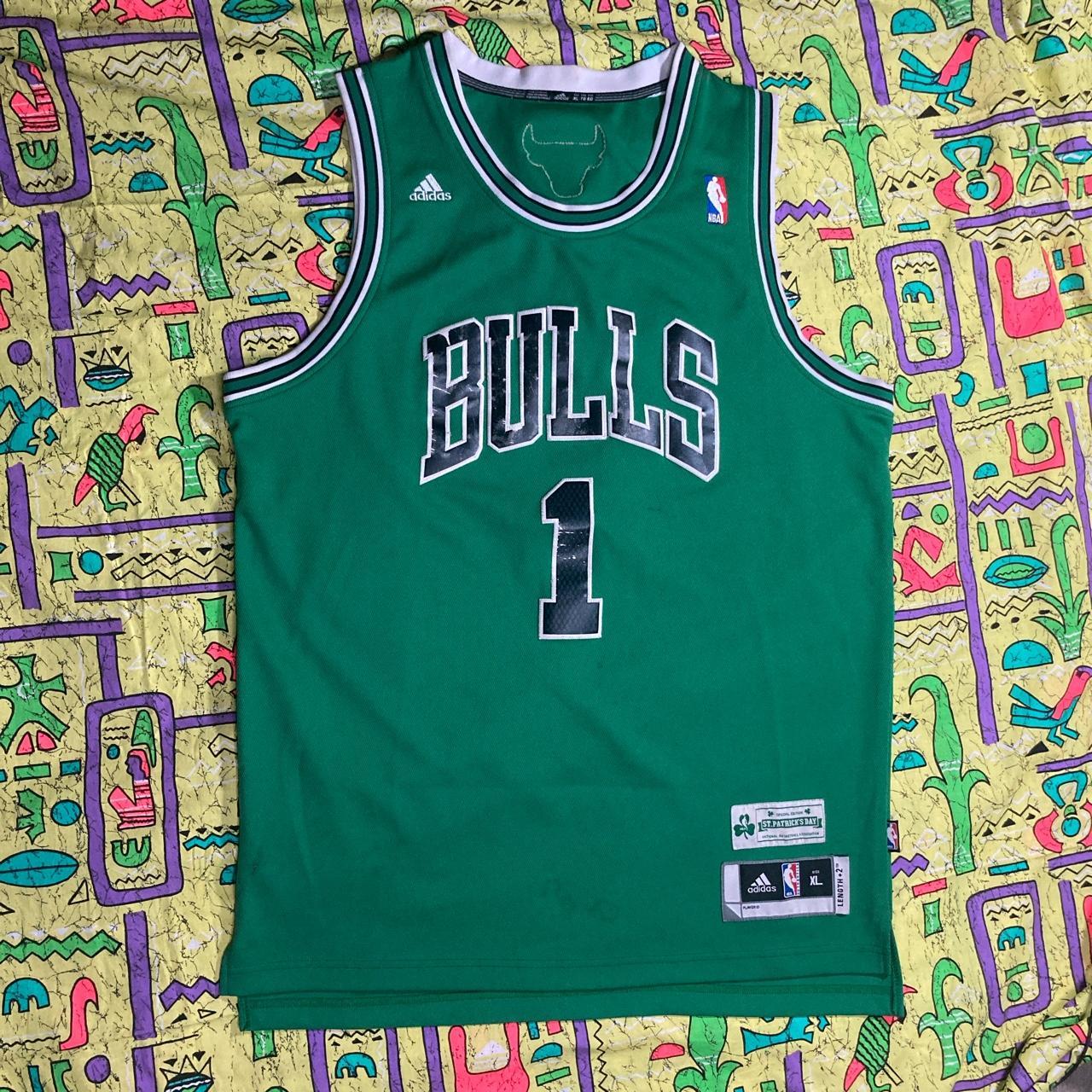 Derrick rose st patrick's best sale day jersey