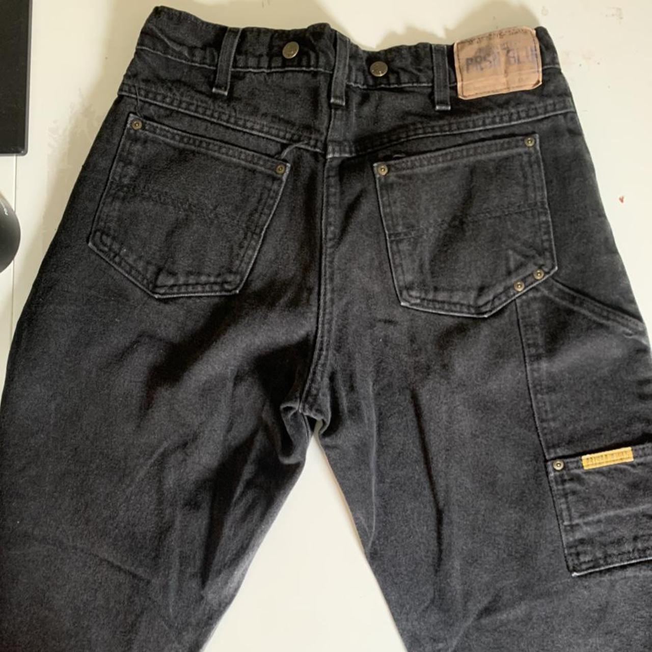 prison blues men's work jeans