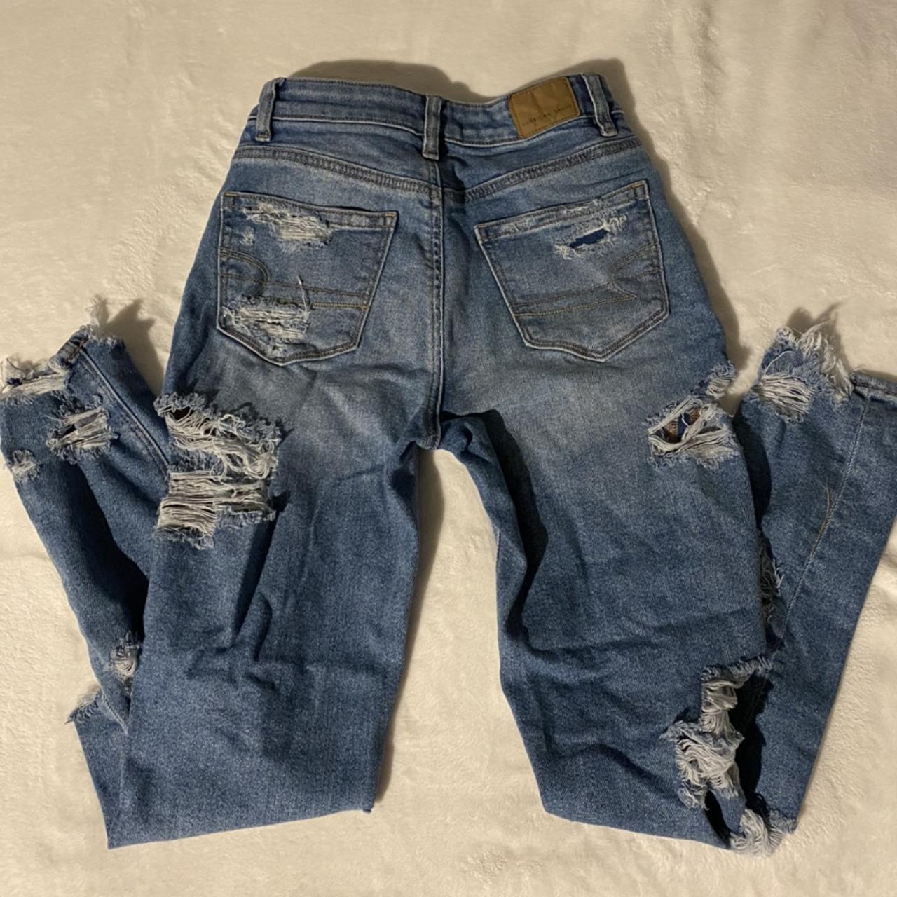 American eagle ripped jeans In great condition,... - Depop