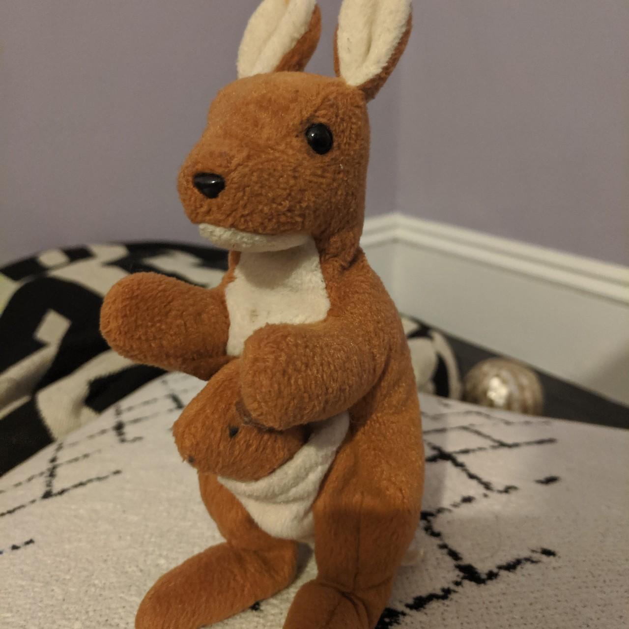 Ty beanie baby pouch kangaroo sales