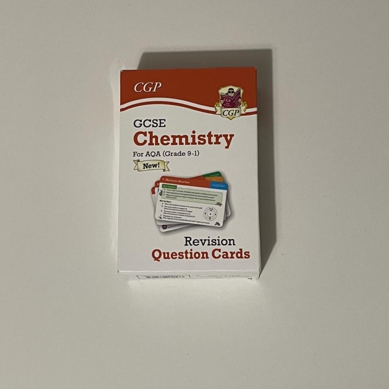 CGP AQA GCSE Chemistry Flashcards Like New Great... Depop