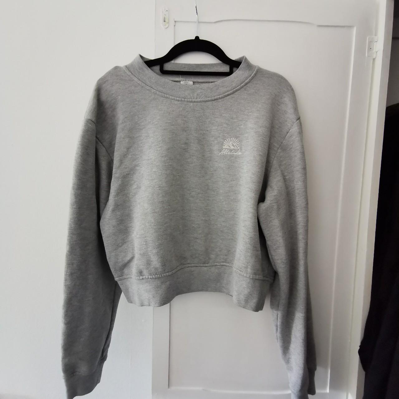 Urban Outfitters Women's Grey Sweatshirt | Depop